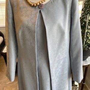 Beautiful 2-Piece Sky Blue Dress Set